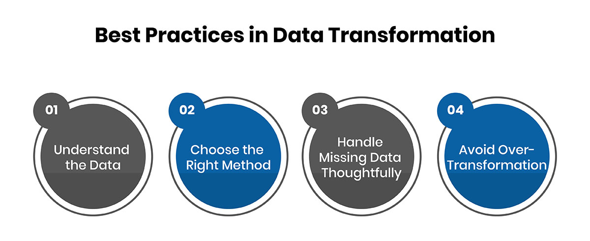 Best Practices in Data Transformation